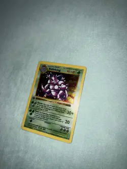 Pokemon 1st Edition Base Set Shadowless Nidoking 11/102 Holo Rare - Image 2
