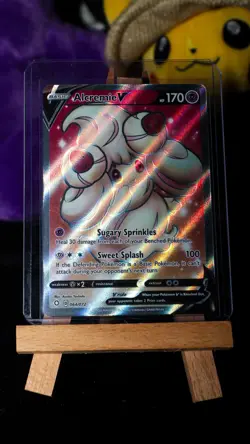Alcremie V SR 079/076 S3a Legendary HeartbeatJapan Pokemon Card full Art NM - Image 1