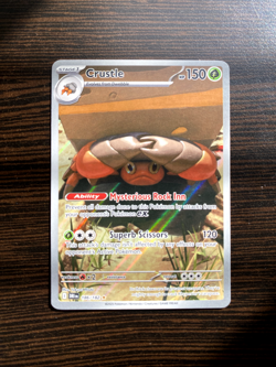 Crustle 186/182 Destined Rivals Holo Illustration Rare Full Art Pokemon TCG - Image 1