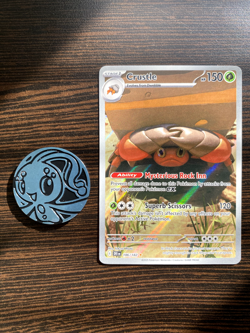 Crustle 186/182 Destined Rivals Holo Illustration Rare Full Art Pokemon TCG - Image 2