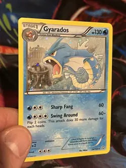 Pokemon TCG Gyarados Dragons Exalted 24 Holo Cosmos Holo Rare LP US SELLER - Image 1