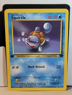 Squirtle Team Rocket Set 1st First Edition 66 66/82 Pokemon Tcg 2000 - Image 1