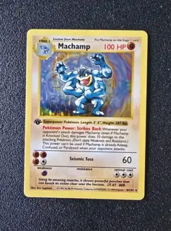 Pokemon Shadowless First Edition Base Set Lot Of 8 Cards Holo Staru Light Stamp - Image 4