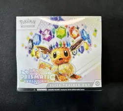 SEALED Prismatic Evolutions Elite Trainer Box Pokemon Trading Card Game - Image 1