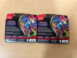 2 Pokemon TCG ME02 Phantasmal Flames 3 Pack Booster Blister Sealed Bundle New - Image 2