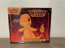Pokemon: Scarlet & Violet 3: Obsidian Flames Elite Trainer Box - 9 Packs 820650853913 - Image 1