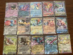 15 ALL ULTRA RARE Pokemon Cards Lot (Vs & ex) No Duplicates No Bulk Near Mint - Image 1