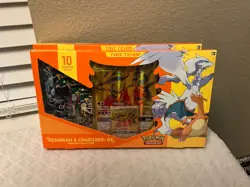 Pokemon Reshiram & Charizard GX Premium Collection Box Sealed 20 Booster 2 boxes - Image 2