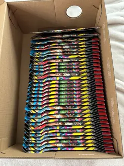 POKEMON MEGA EVOLUTIONS SLEEVED BLISTER PACK LOT OF 33 NEW SEALED (33) TCG RARE! - Image 1