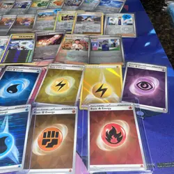POKEMON REVERSE HOLO TRAINER AND ENERGY LOT 65+ CARDS MULTIPLE SETS MOST LP - Image 4