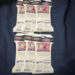 Pokemon TCG Fusion Strike Sleeved Booster Packs x6 Brand New - Image 2