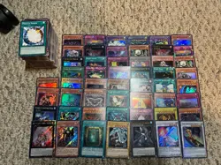 HUGE 300+ CARD YUGIOH TCG LOT! 1ST EDS, HOLOS, CHASE CARDS - Image 1