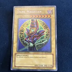 YuGiOh Dark Magician FL1-EN002 Limited Edition Secret Rare (Near Mint) wow look - Image 1