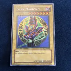 YuGiOh Dark Magician FL1-EN002 Limited Edition Secret Rare (Near Mint) wow look - Image 3