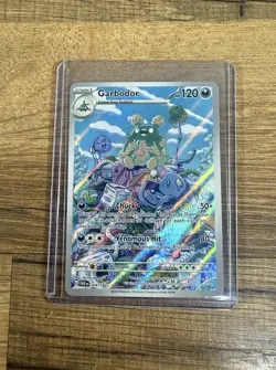 Pokemon TCG Garbodor 204/182 Holo Illustration Rare Card, Paradox Rift - Image 1