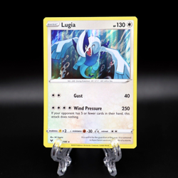Lugia 132/185 - SWSH Vivid Voltage Holo Rare Pokemon TCG Card NM Near Mint - Image 1