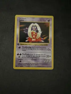 Pokemon Jynx 31/102 1st Edition Shadowless Base Set Card - Image 1