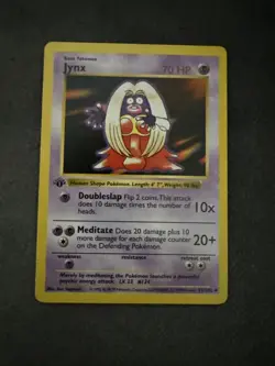 Pokemon Jynx 31/102 1st Edition Shadowless Base Set Card - Image 2