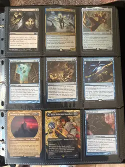 Magic Gathering Cards Collection Binder Mtg 250 Rares Mythics Foils Showcases - Image 1