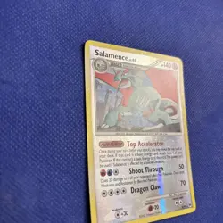 Pokemon Salamence 8/99 Reverse Holo Platinum Arceus Card - Lp - Image 3