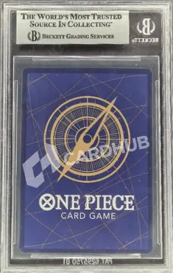 CARTA ONE PIECE LUFFY OP05-119 JPN BGS 9 GRADATA CARD MANGA - Image 2