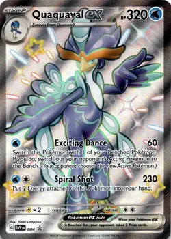 Quaquaval ex - SV: Scarlet & Violet Promo Cards 084 Promo Holo Pokemon - Image 1