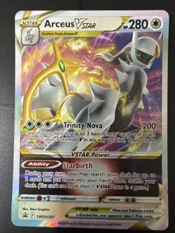 Arceus VSTAR SWSH307 SWSH: Sword & Shield Promo Cards Holo - Image 1