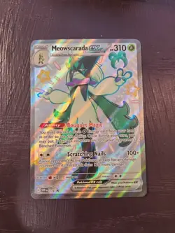 Meowscarada ex 078 Sv: Scarlet & Violet Promo Cards Holo - Image 1