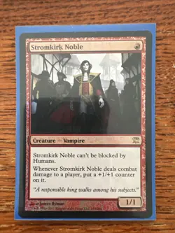 Stromkirk Noble (MTG- Innistrad) Light Play Foil English - Image 1