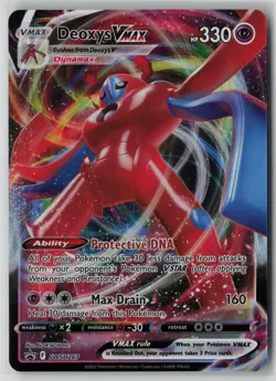 Deoxys VMAX SWSH267 Pokemon SWSH Black Star Promo Near Mint Card (NM) 1 - Image 1