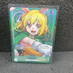 Carrot L OP08-021 Parallel English ONE PIECE Card Game Two Legends - NM - Image 1