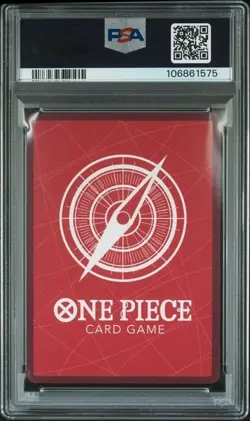 PSA 10 GEM MINT Monkey D Luffy PSA Magazine Promo Holo One Piece Card #OP05-060 - Image 2