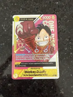 One Piece Card Game OP07-109 Monkey.D.Luffy Serial English - Image 1