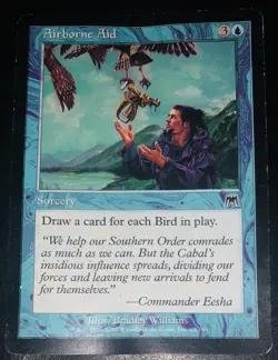 Magic the Gathering MTG Airborne Aid (62) Onslaught LP - Image 1