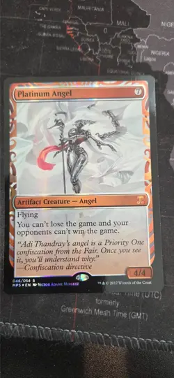 MtG Platinum Angel Foil Masterpiece - Image 1