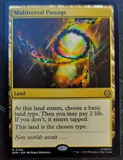 Multiversal Passage MTG Marvel's Spider-Man (SPM) Regular, NM - Image 1