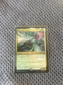 Silk, Web Weaver (Foil) - MTG Marvel’s Spider-Man - Image 1