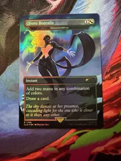 MTG - Marvel's Secret Lair - Storm - Ororo Borealis #1746 Foil Manamorphose - Image 1