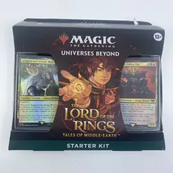 MTG LOTR Tales of Middle-Earth Starter Kit Open Box 2-Deck Set Learn to Play - Image 1