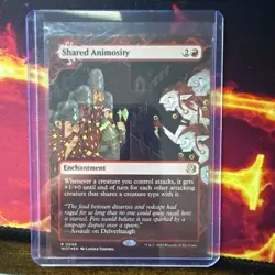 MtG WoT Shared Animosity #49 Enchanting Tales FOIL - Image 1