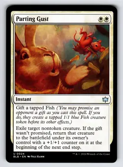 Parting Gust U Bloomburrow # 24 NM Normal - Image 1