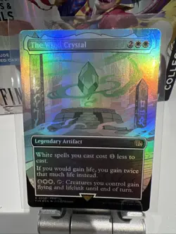 The Wind Crystal (Borderless) - FINAL FANTASY (FIN) M/NM R 0330 FOIL - Image 1