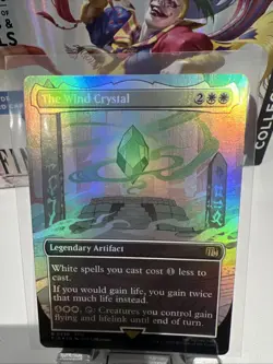 The Wind Crystal (Borderless) - FINAL FANTASY (FIN) M/NM R 0330 FOIL - Image 2