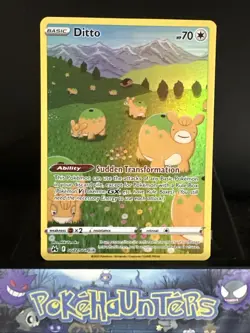 Pokemon Ditto GG22/GG70 Crown Zenith Galarian Gallery Holo Rare Near Mint - Image 1