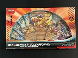 Pokemon TCG: Blaziken ex & Volcanion ex Premium Collection 2025 Amazon Exclusive - Image 1