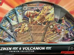 Pokemon TCG: Blaziken ex & Volcanion ex Premium Collection 2025 Amazon Exclusive - Image 2
