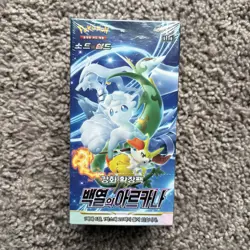 Pokemon TCG Incandescent Arcana Silver Tempest Korean s11a Booster Box New - Image 1