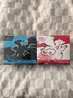 Pokemon TCG Pokemon Center White Flare & Black Bolt ETB Elite Trainer Box ✅ - Image 1