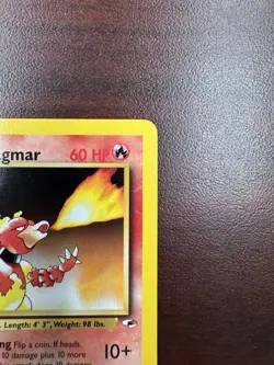 Pokemon Gym Heroes 1st Edition Blaine’s Magmar 37/132 LP - Image 4
