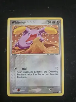 Pokemon TCG Whismur EX Hidden Legends 82/101 Regular Common - Image 1